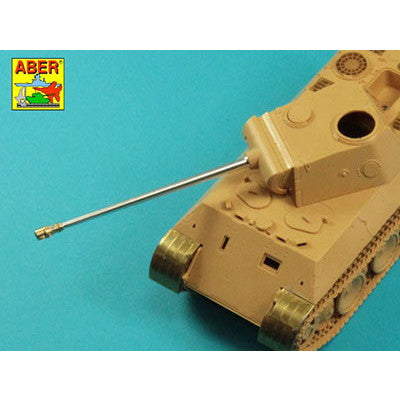 【新品即納】[PTM] 1/48 独・7.5cmKwk42パンター戦車用砲身(タミヤ) プラモデル用アクセサリ(48L43) ABER(アベール) (20240810)
