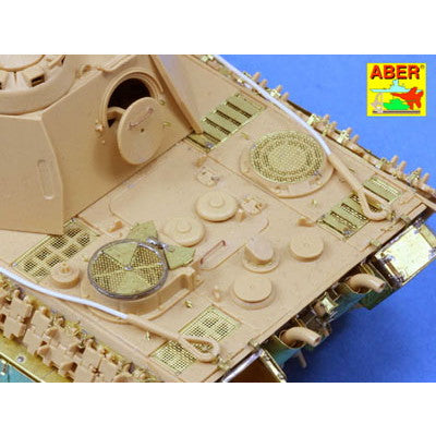 【新品即納】[PTM] 1/48 独・パンターG後期型エンジンネット(タミヤ) プラモデル用アクセサリ(48A29) ABER(アベール) (20160605)