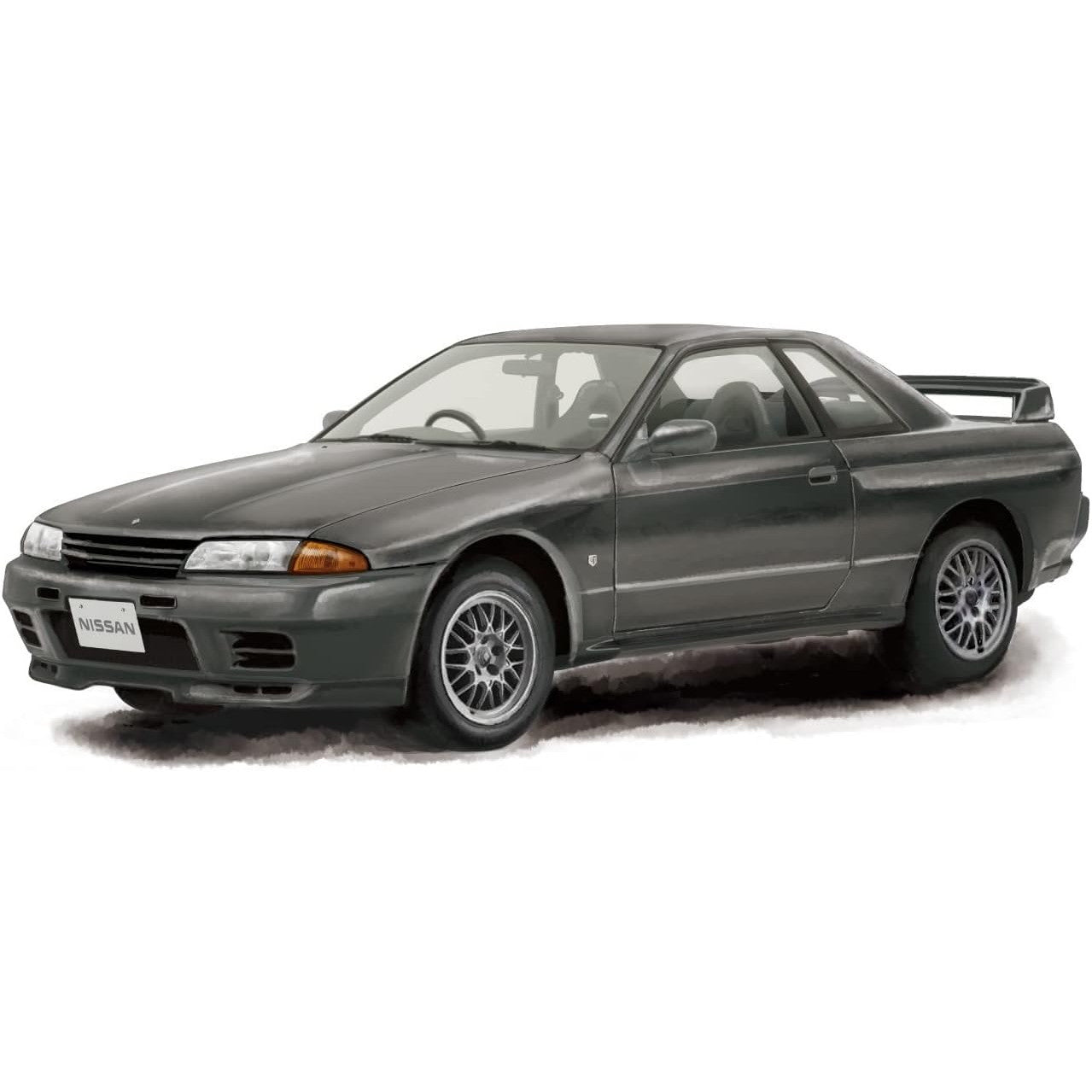 【新品即納】[PTM] (再販) 1/32 オートモービルキット ニッサン スカイライン GT-R V・SpecII ガングレーメタリック プラモデル(MN06) MONO(モノ) (20240731)