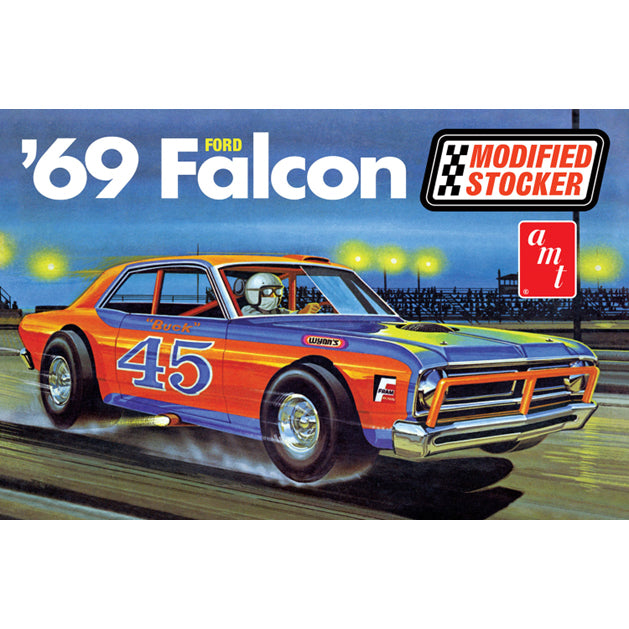 【新品即納】[PTM] 1/25 1969 フォード ファルコン モディファイド ストックカー プラモデル(AMT1446) AMT(20241031)