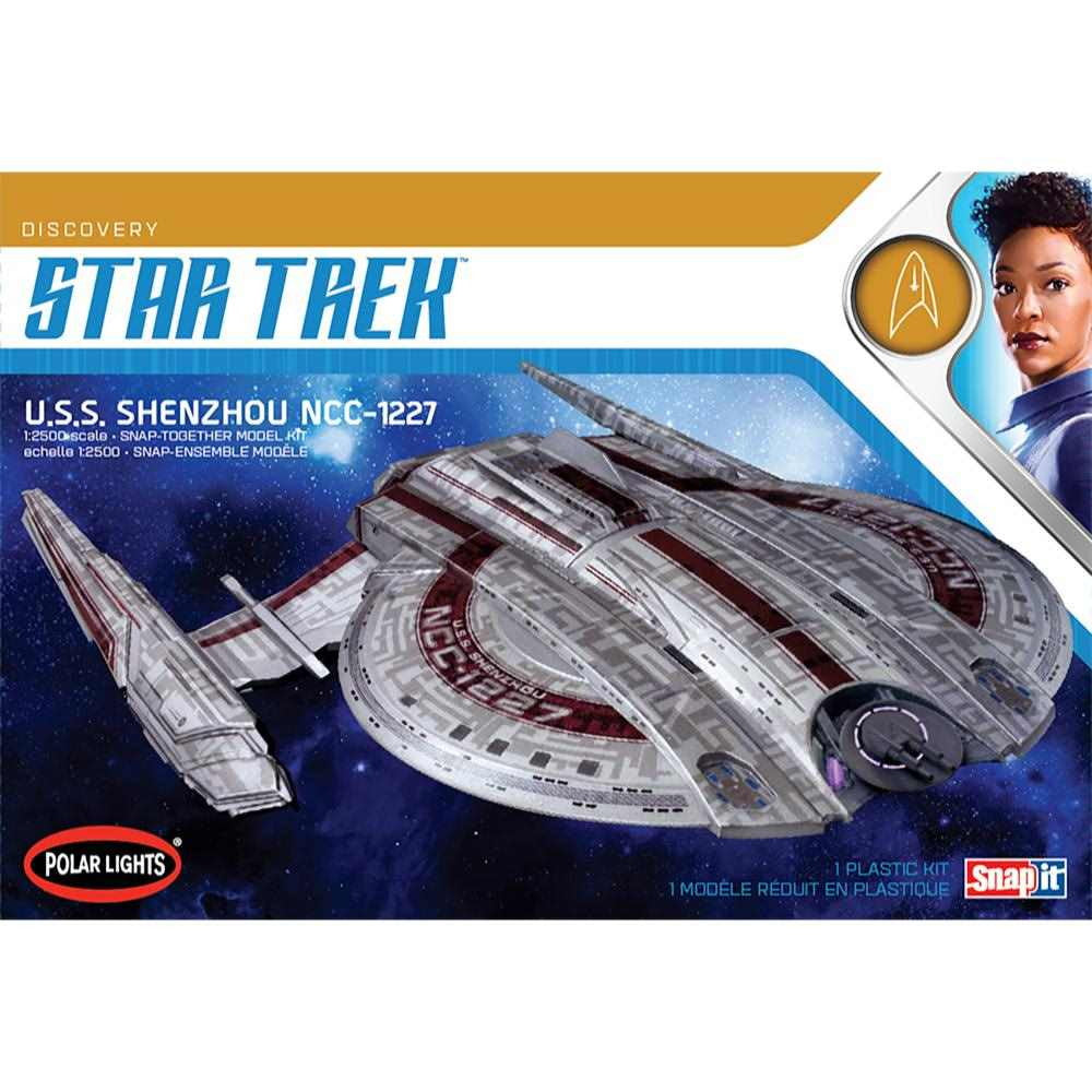 【新品即納】[PTM] (再販) 1/2500 NCC-1227 U.S.S. シェンジョウ STAR TREK:DISCOVERY(スター・トレック ディスカバリー) プラモデル(POL967) ポーラライツ(20240731)