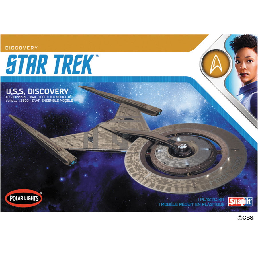 【新品即納】[PTM] (再販) 1/2500 NCC-1031 U.S.S. ディスカバリー STAR TREK:DISCOVERY(スター・トレック ディスカバリー) プラモデル(POL961) ポーラライツ(20240731)