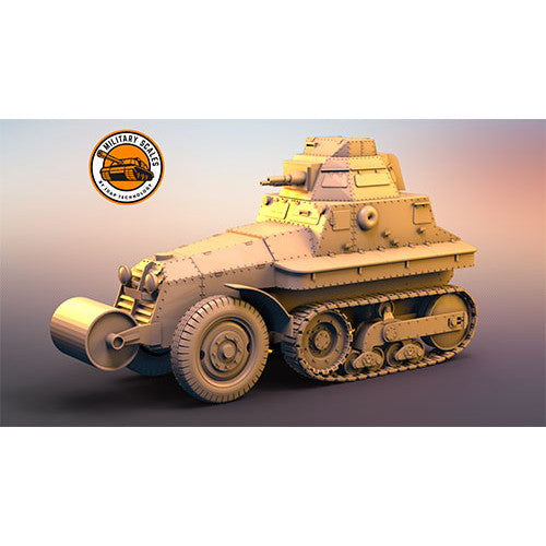 【新品即納】[PTM] 1/48 仏・AMCシュナイダーP-16装甲車 プラモデル(PD48007) IDAPテクノロジー(20240920)