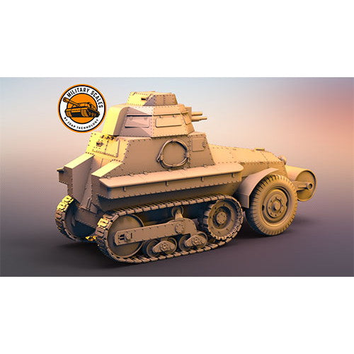【新品即納】[PTM] 1/48 仏・AMCシュナイダーP-16装甲車 プラモデル(PD48007) IDAPテクノロジー(20240920)