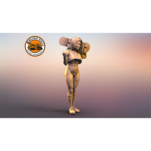 【新品即納】[PTM] 1/48 ミリタリーガール3体セット プラモデル用アクセサリ(PD48366) IDAPテクノロジー(20240920)