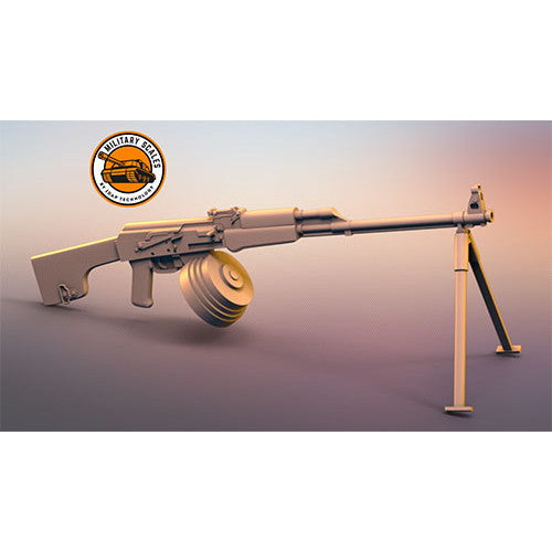 【新品即納】[PTM] 1/48 露・カラシニコフRPK軽機関銃・4丁 プラモデル用アクセサリ(PD48379) IDAPテクノロジー(20240920)