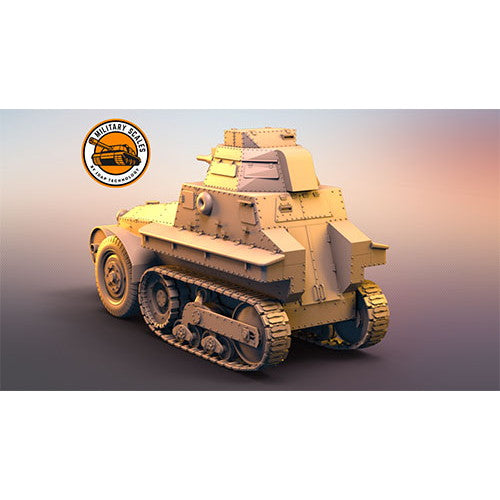【新品即納】[PTM] 1/72 仏・AMCシュナイダーP-16装甲車 プラモデル(PD72007) IDAPテクノロジー(20240920)