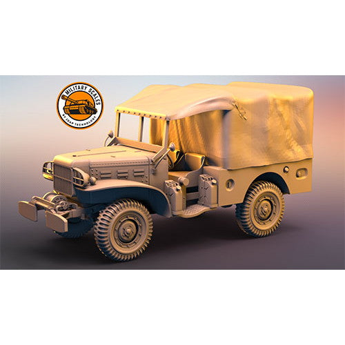 【新品即納】[PTM] 1/72 米・ダッジWC51小型貨物車 プラモデル(PD72044) IDAPテクノロジー(20240920)
