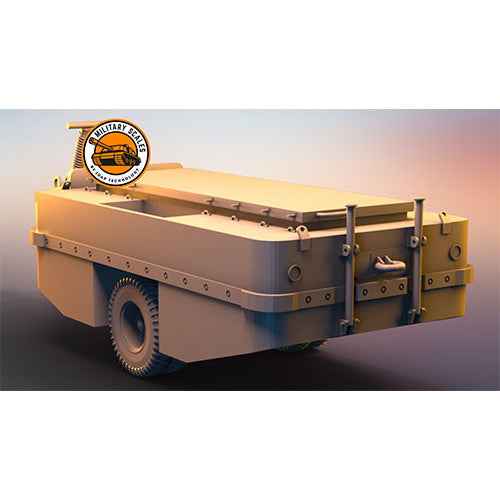 【新品即納】[PTM] 1/72 米・WTCT6水陸両用トレーラー・ハッチ閉 プラモデル(PD72192-2) IDAPテクノロジー(20240920)