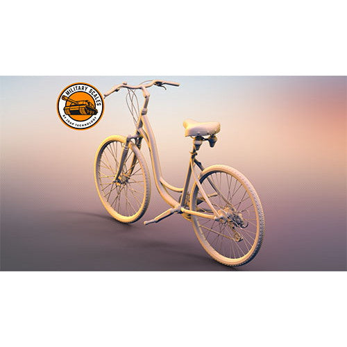 【新品即納】[PTM] 1/72 自転車No.2 プラモデル(PD72210) IDAPテクノロジー(20240920)