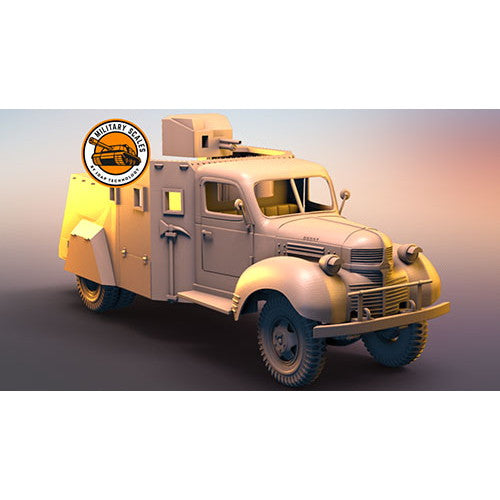 【新品即納】[PTM] 1/72 仏・ダッジ・タナケ即席装甲車 プラモデル(PD72258) IDAPテクノロジー(20240920)