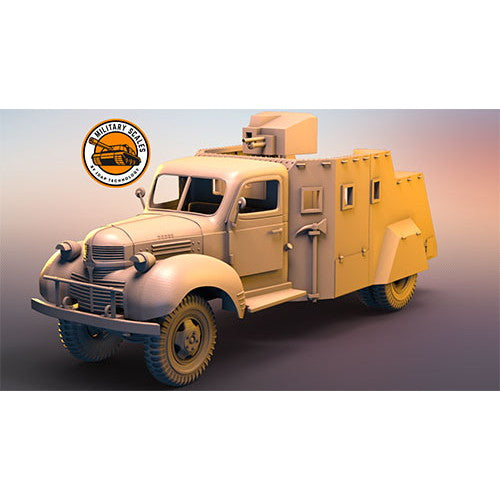 【新品即納】[PTM] 1/72 仏・ダッジ・タナケ即席装甲車 プラモデル(PD72258) IDAPテクノロジー(20240920)