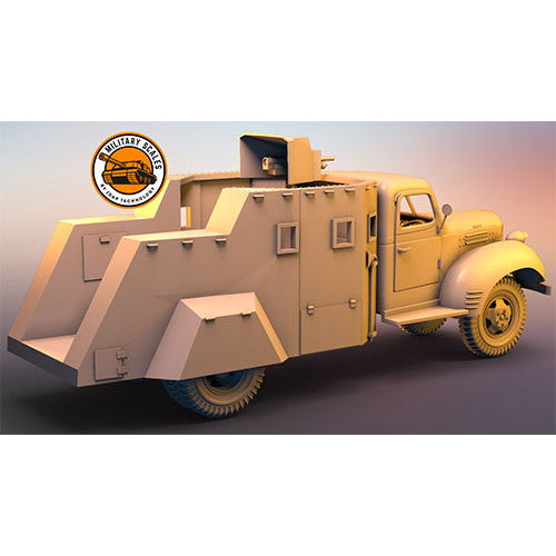 【新品即納】[PTM] 1/72 仏・ダッジ・タナケ即席装甲車 プラモデル(PD72258) IDAPテクノロジー(20240920)