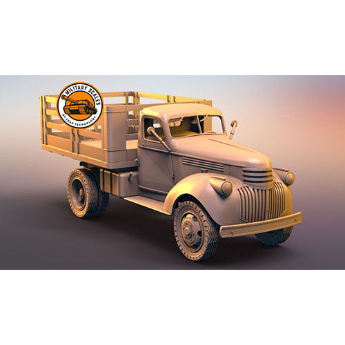 【新品即納】[PTM] 1/72 米・シボレー3809ステークストラック プラモデル(PD72304) IDAPテクノロジー(20240920)