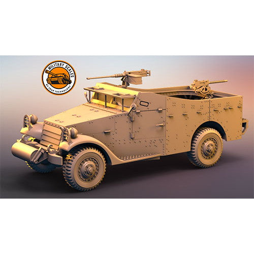 【新品即納】[PTM] 1/72 米・M3A1スカウトカー プラモデル(PD72341) IDAPテクノロジー(20240920)