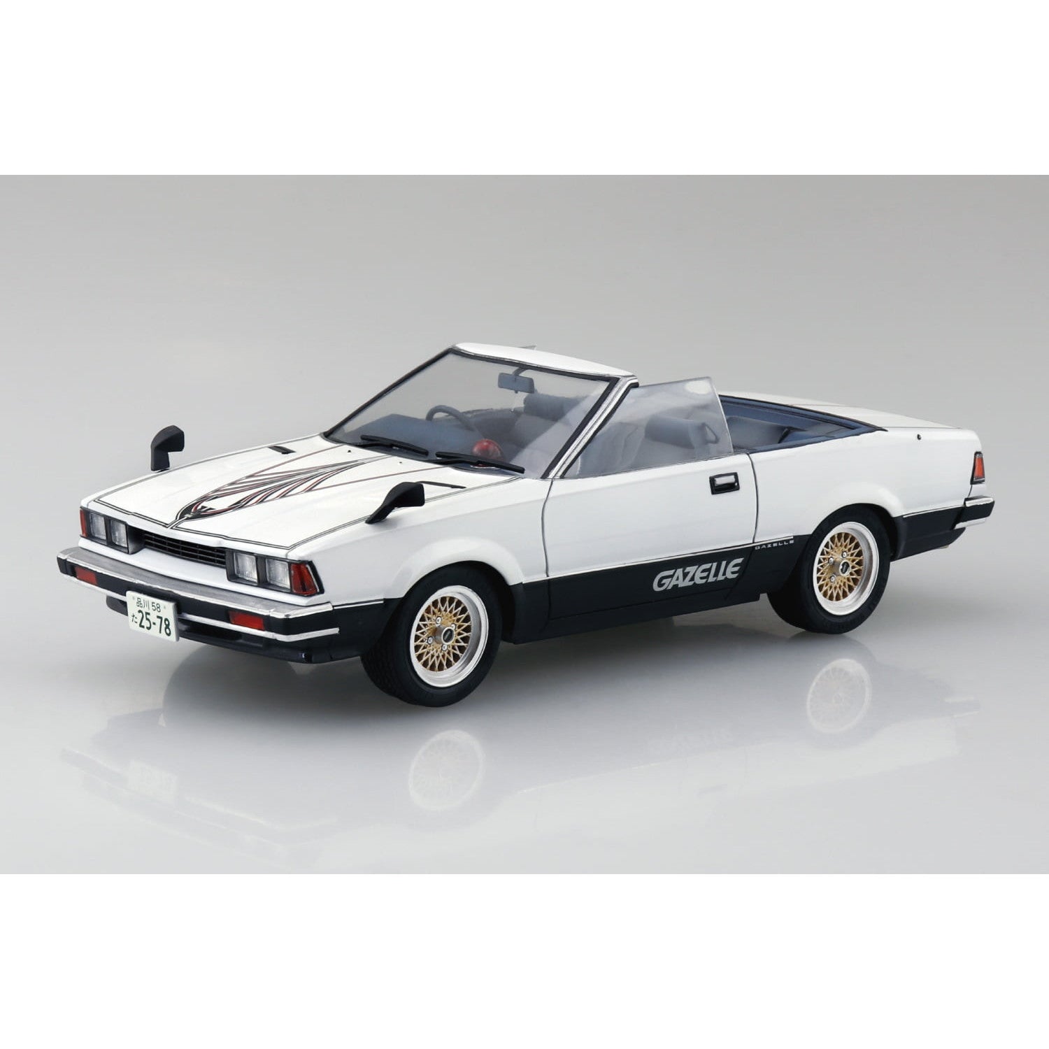 【新品即納】[PTM] 1/24 西部警察 No.6 木暮課長専用 ガゼール プラモデル(068618) アオシマ(20241115)
