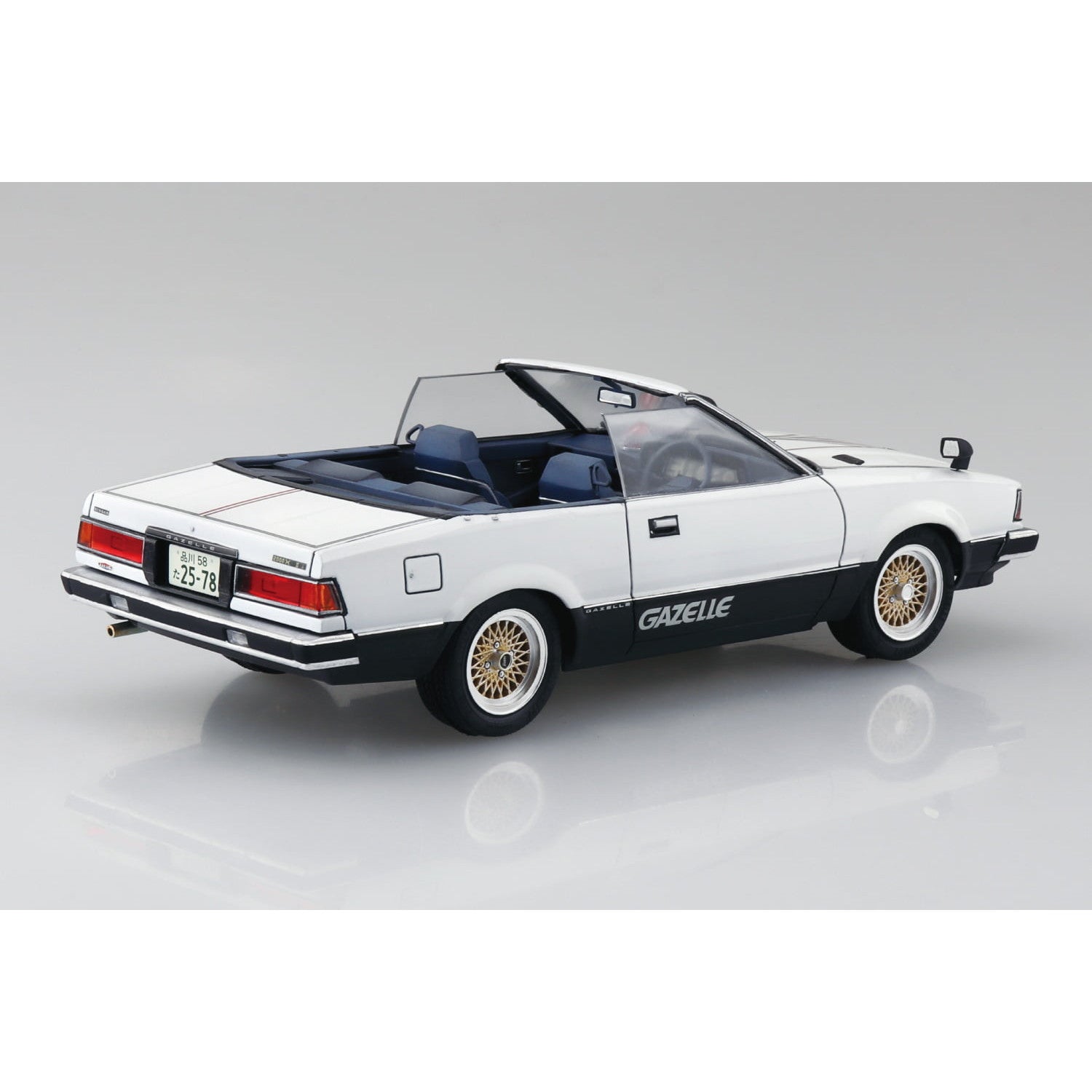 【新品即納】[PTM] 1/24 西部警察 No.6 木暮課長専用 ガゼール プラモデル(068618) アオシマ(20241115)