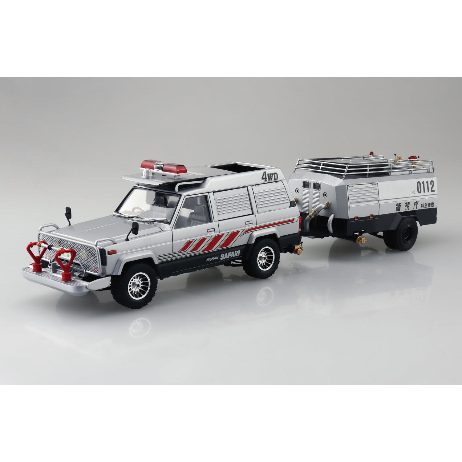 予約安心出荷】[PTM]1/24 西部警察 No.7 サファリ4WD&タンク車 プラモデル(068625) アオシマ