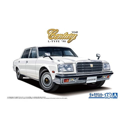 【新品即納】[PTM] (再販) ザ・モデルカー No.18 1/24 トヨタ VG45 センチュリー Lタイプ '90 プラモデル(069325) アオシマ(20251031)