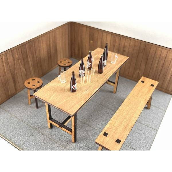 【新品即納】[PTM] 1/12 昭和の居酒屋 プラモデル(WZ-027) cobaanii mokei工房(コバアニ模型工房) (2024年8月)