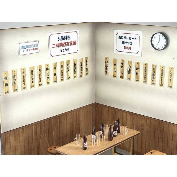 【新品即納】[PTM] 1/12 昭和の居酒屋 プラモデル(WZ-027) cobaanii mokei工房(コバアニ模型工房) (2024年8月)