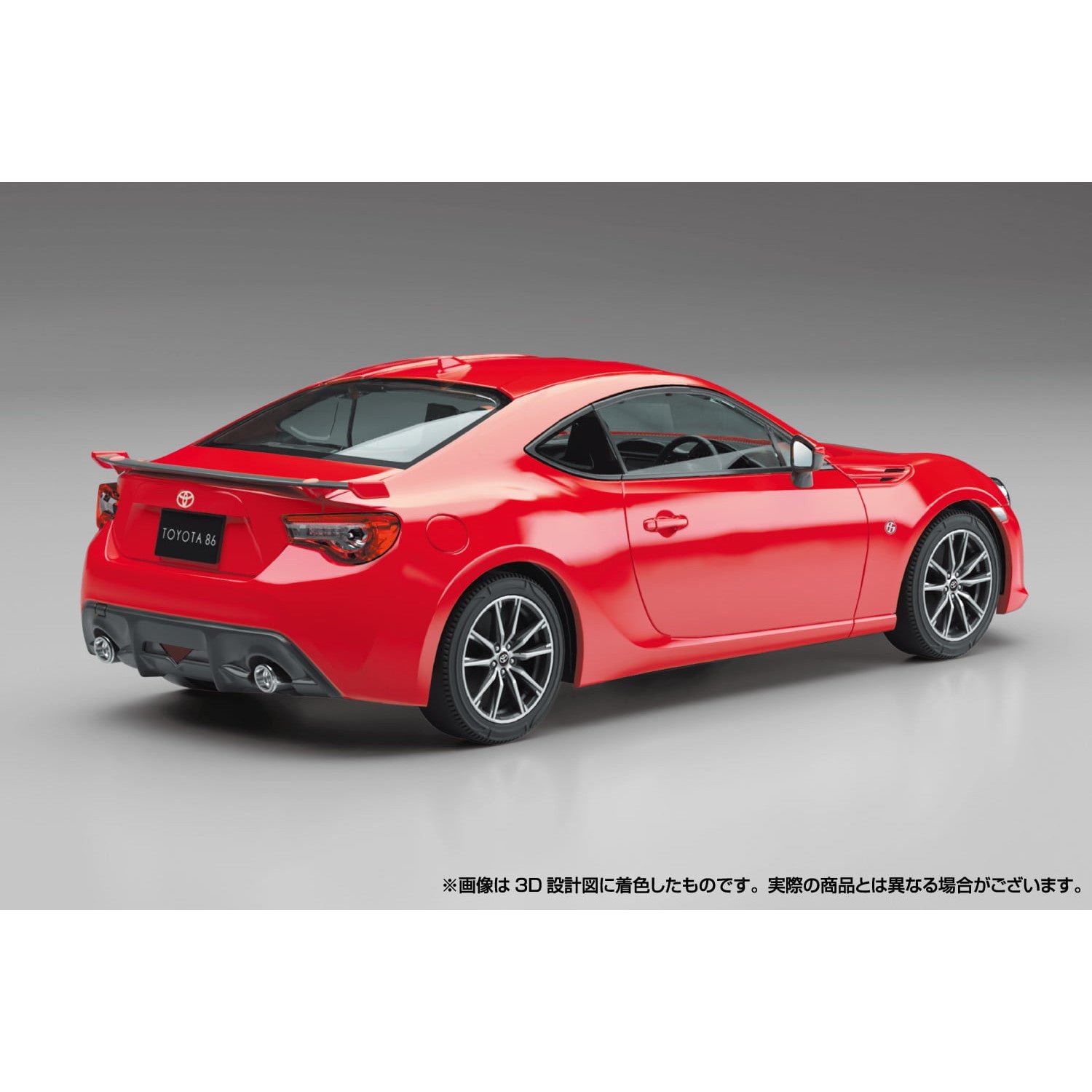【新品即納】[PTM] 初回生産特典付属 楽プラ スナップキットNo.8-PR 1/32 トヨタ 86(ピュアレッド) プラモデル(068878) アオシマ(20241130)