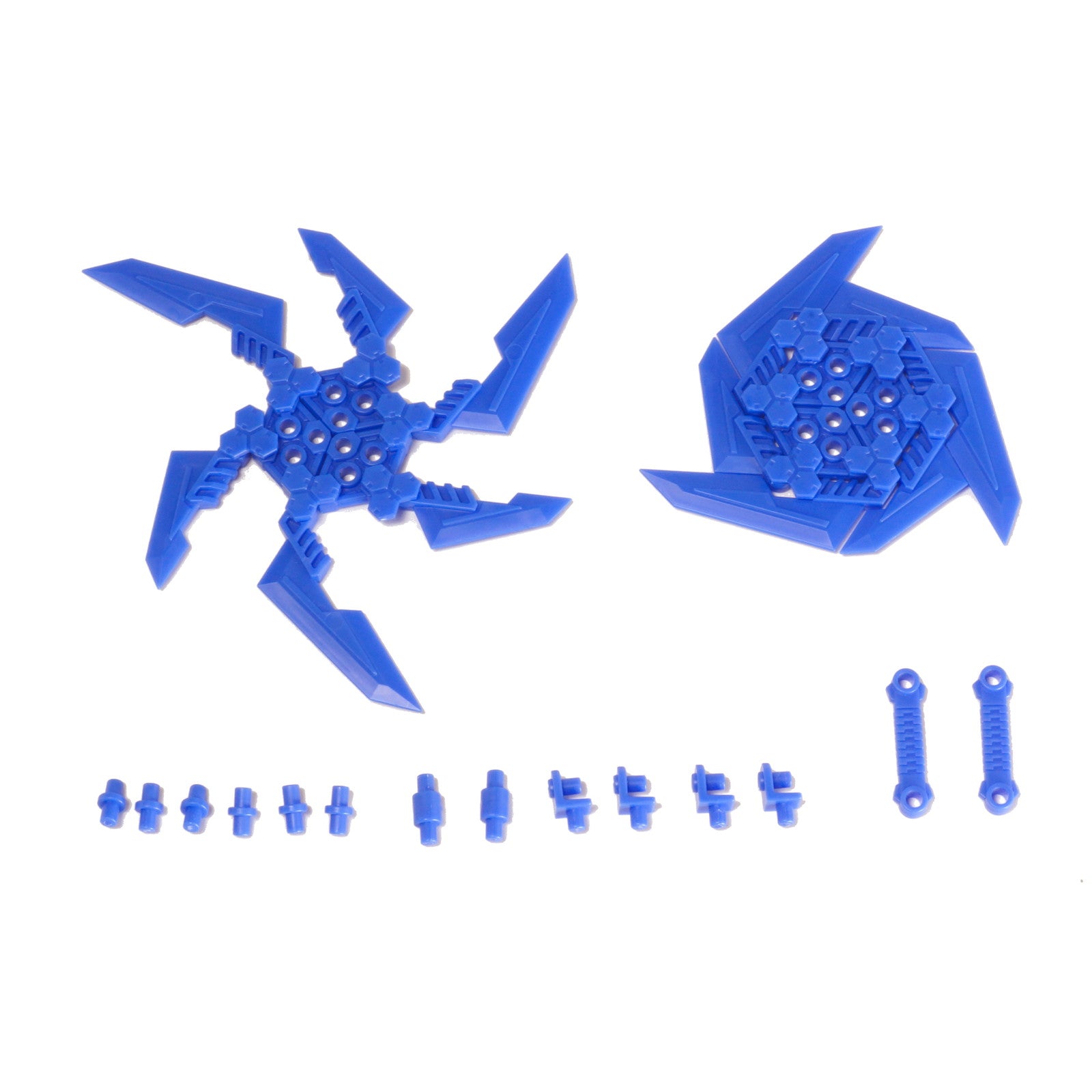 【新品即納】[PTM] プラアクト・オプション・シリーズ08:ギミックナイフ2(ブルー) プラモデル用アクセサリ(PP212) PLUM(プラム) (20240930)