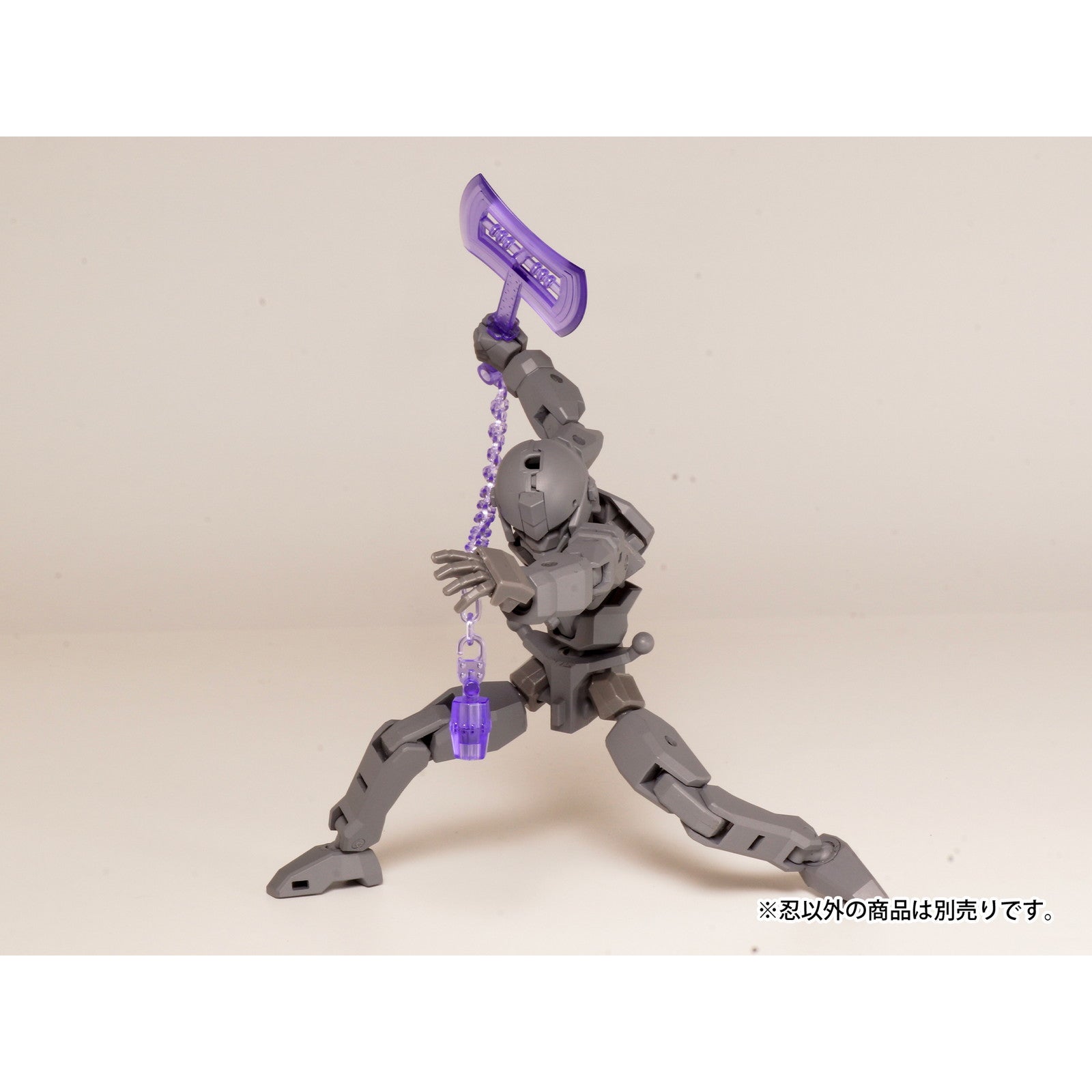 【新品即納】[PTM] プラアクト・オプション・シリーズ04:忍(シノビ) 2(クリアパープル) プラモデル用アクセサリ(PP214) PLUM(プラム) (20240930)