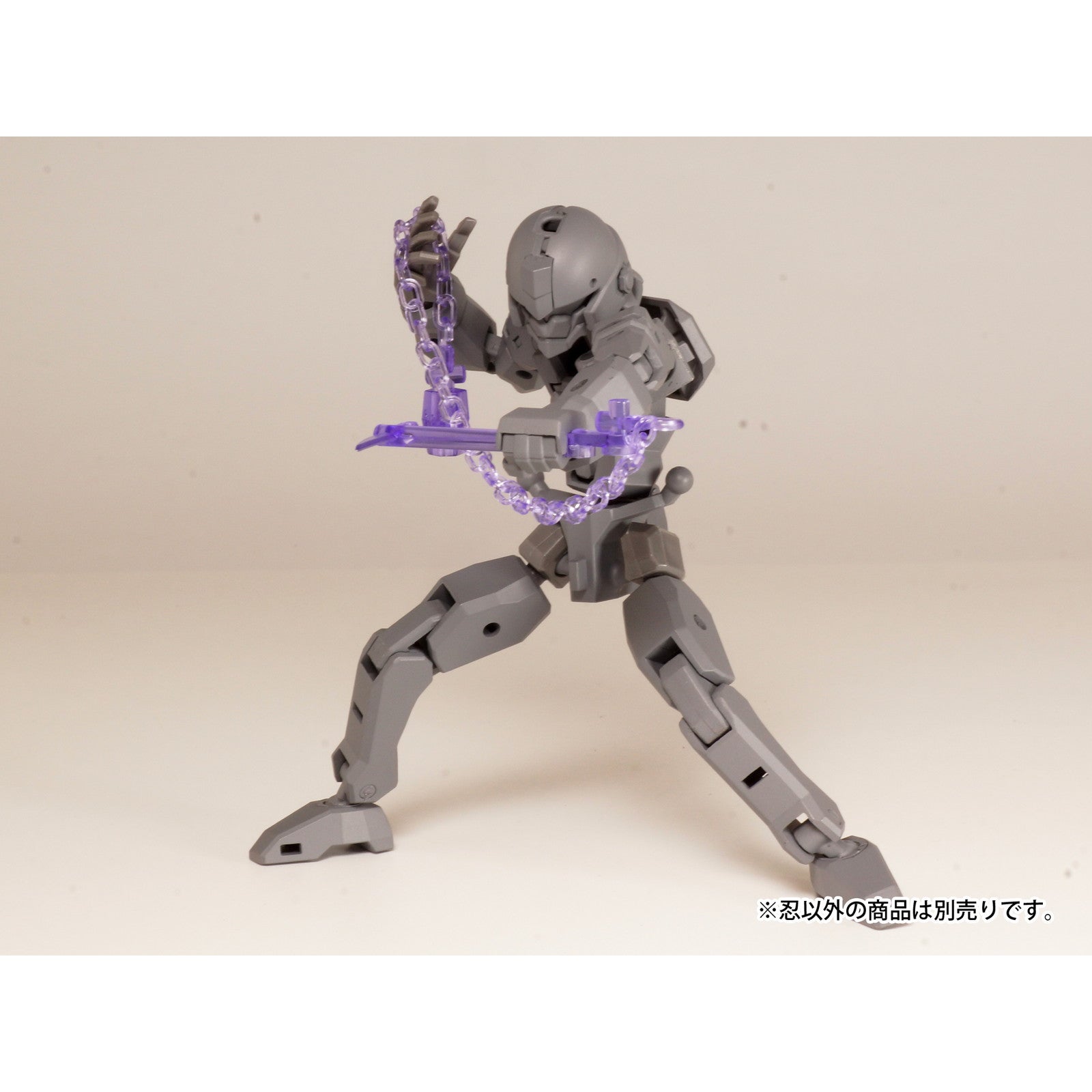 【新品即納】[PTM] プラアクト・オプション・シリーズ04:忍(シノビ) 2(クリアパープル) プラモデル用アクセサリ(PP214) PLUM(プラム) (20240930)