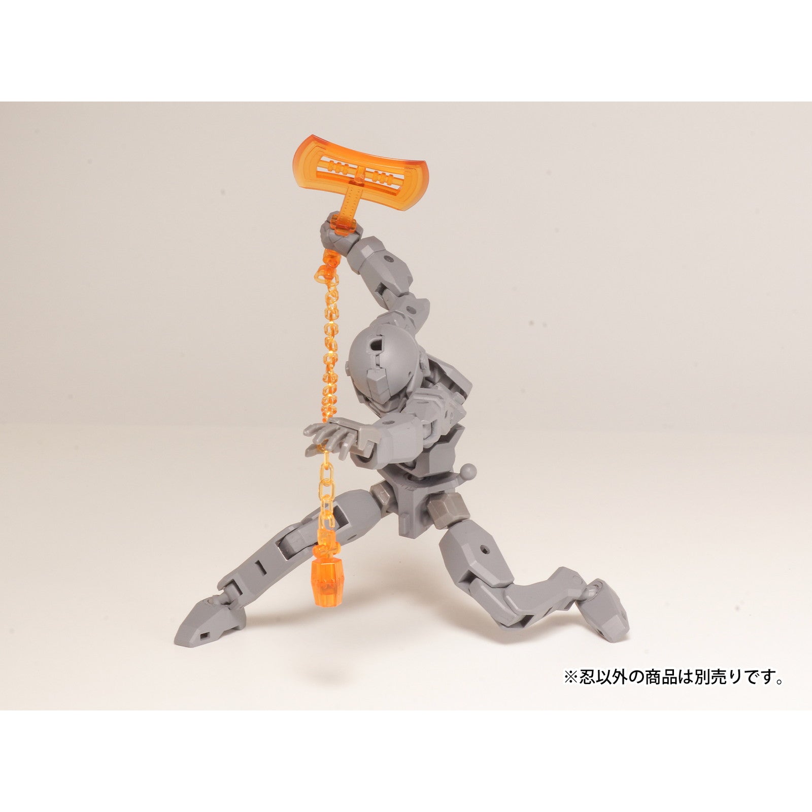 【新品即納】[PTM] プラアクト・オプション・シリーズ04:忍(シノビ) 3(クリアオレンジ) プラモデル用アクセサリ(PP215) PLUM(プラム) (20240930)