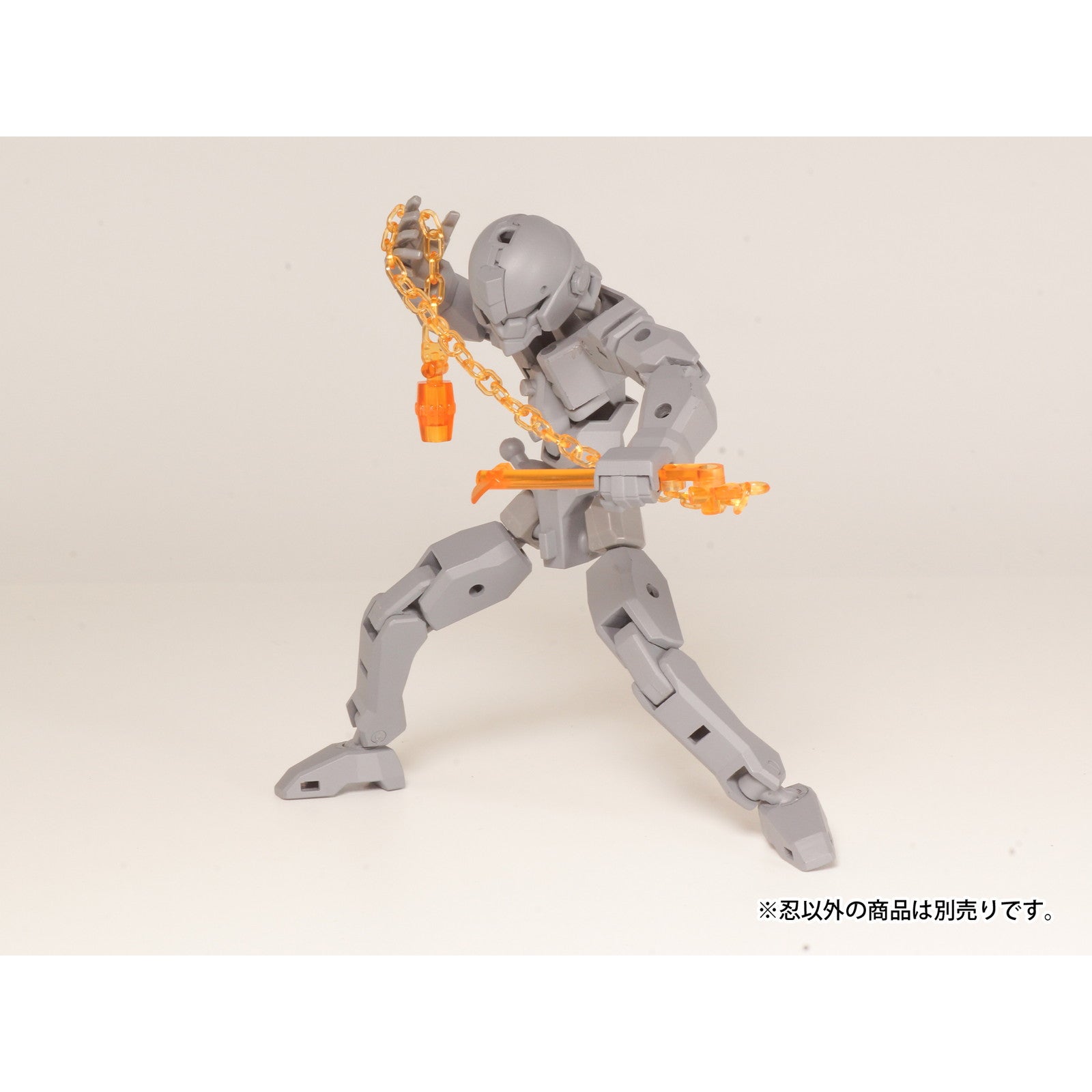 【新品即納】[PTM] プラアクト・オプション・シリーズ04:忍(シノビ) 3(クリアオレンジ) プラモデル用アクセサリ(PP215) PLUM(プラム) (20240930)