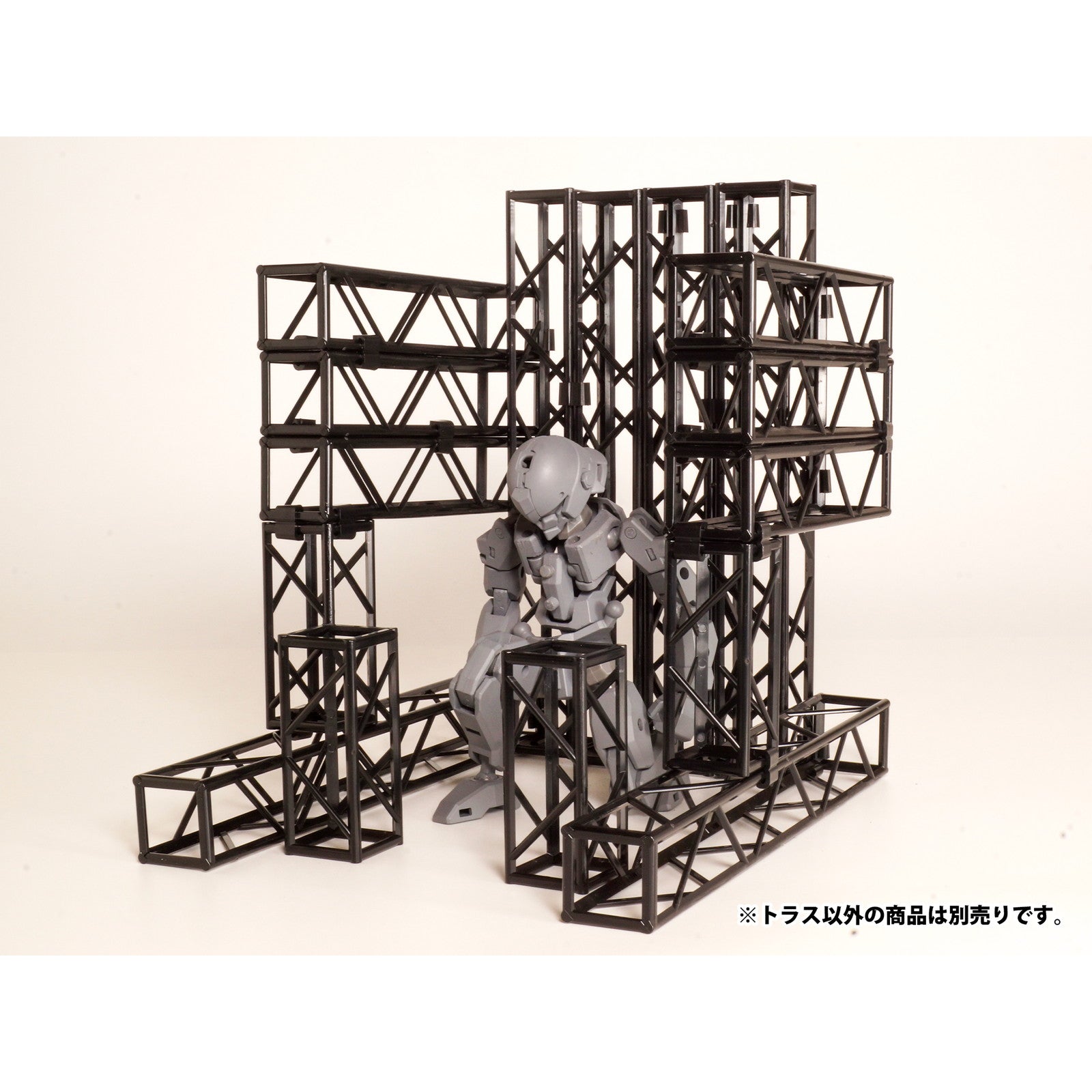 【新品即納】[PTM] プラ・アクセサリー01:トラス(角) ブラックVer. プラモデル用アクセサリ(MS085) PLUM(プラム) (20240930)