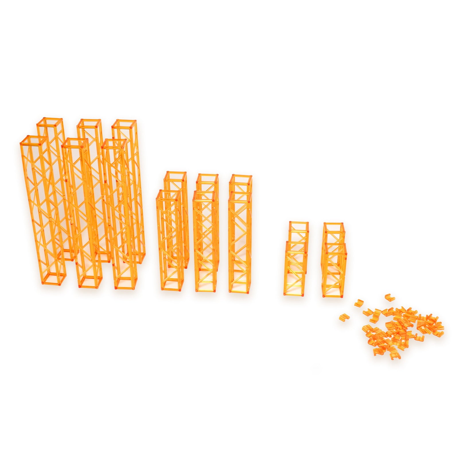 【新品即納】[PTM] プラ・アクセサリー01:トラス(角) クリアオレンジVer. プラモデル用アクセサリ(MS086) PLUM(プラム) (20240930)