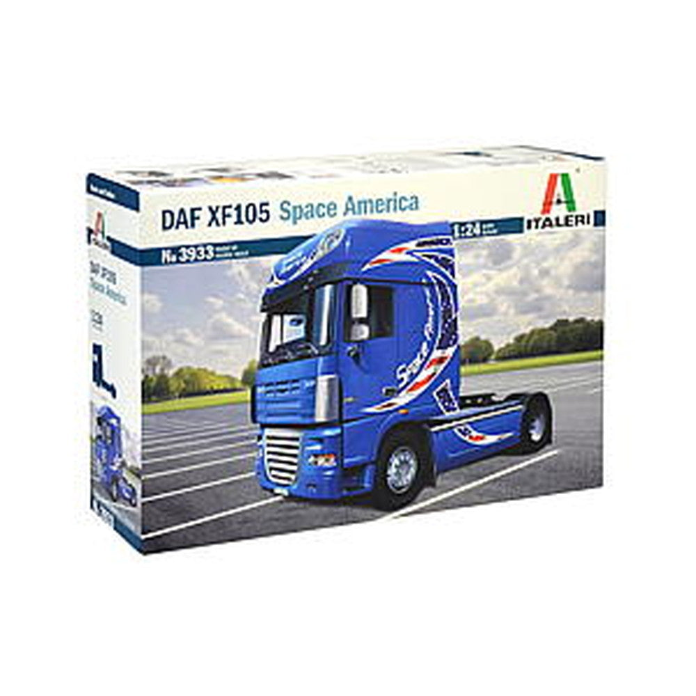 【新品即納】[PTM] (再販) 1/24 DAF XF105 スペースアメリカキャブ プラモデル(IT3933) ITALERI(イタレリ) (20240831)