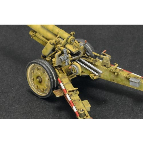 【新品即納】[PTM] (再販) 1/72 WW.II ドイツ軍 15cm sFH 18 重榴弾砲/10.5cm sK 18 重野砲 2in1 砲兵フィギュア付属 プラモデル(IT7082) ITALERI(イタレリ) (20240831)