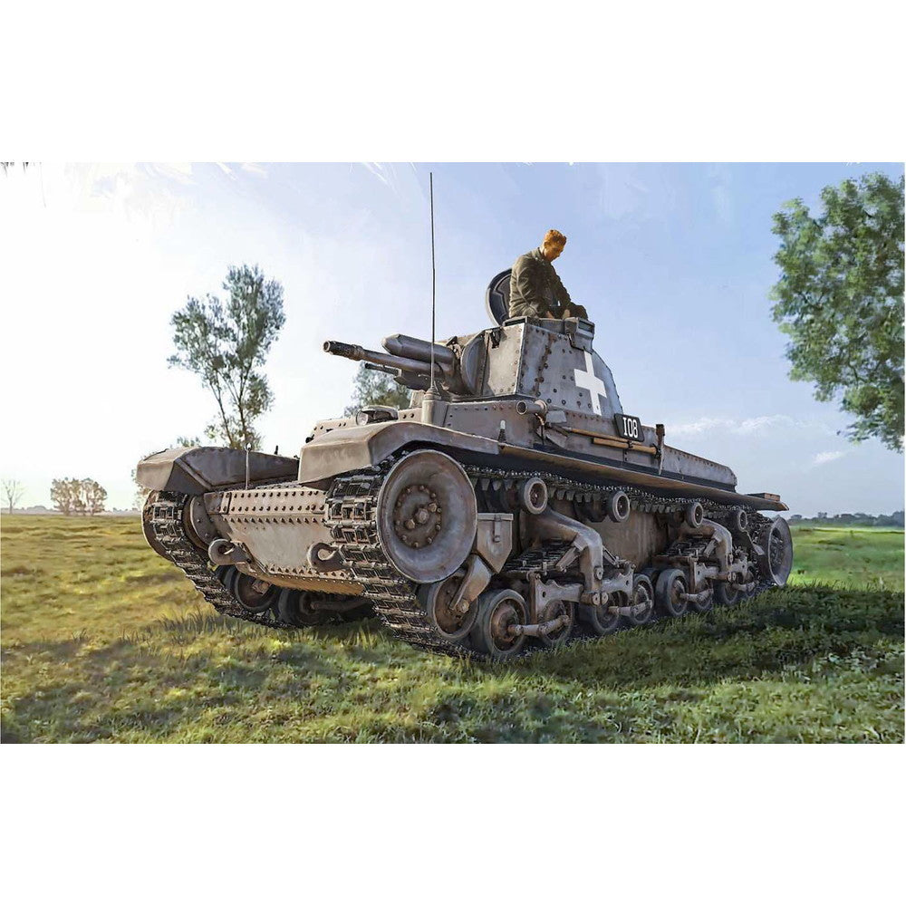 【新品即納】[PTM] (再販) 1/72 WW.II ドイツ軍軽戦車 Pz.Kpfw.35(t) プラモデル(IT7084) ITALERI(イタレリ) (20240831)