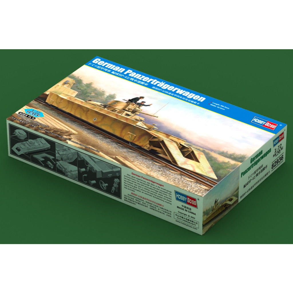 【新品即納】[PTM] (再販) ファイティングヴィークルシリーズ 1/72 ドイツ装甲列車 編成BP-42/戦車運搬車 プラモデル(82936) HOBBY BOSS(ホビーボス) (20240930)