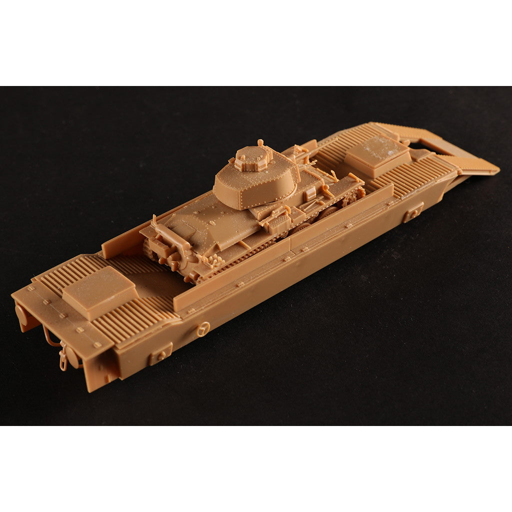 【新品即納】[PTM] (再販) ファイティングヴィークルシリーズ 1/72 ドイツ装甲列車 編成BP-42/戦車運搬車 プラモデル(82936) HOBBY BOSS(ホビーボス) (20240930)