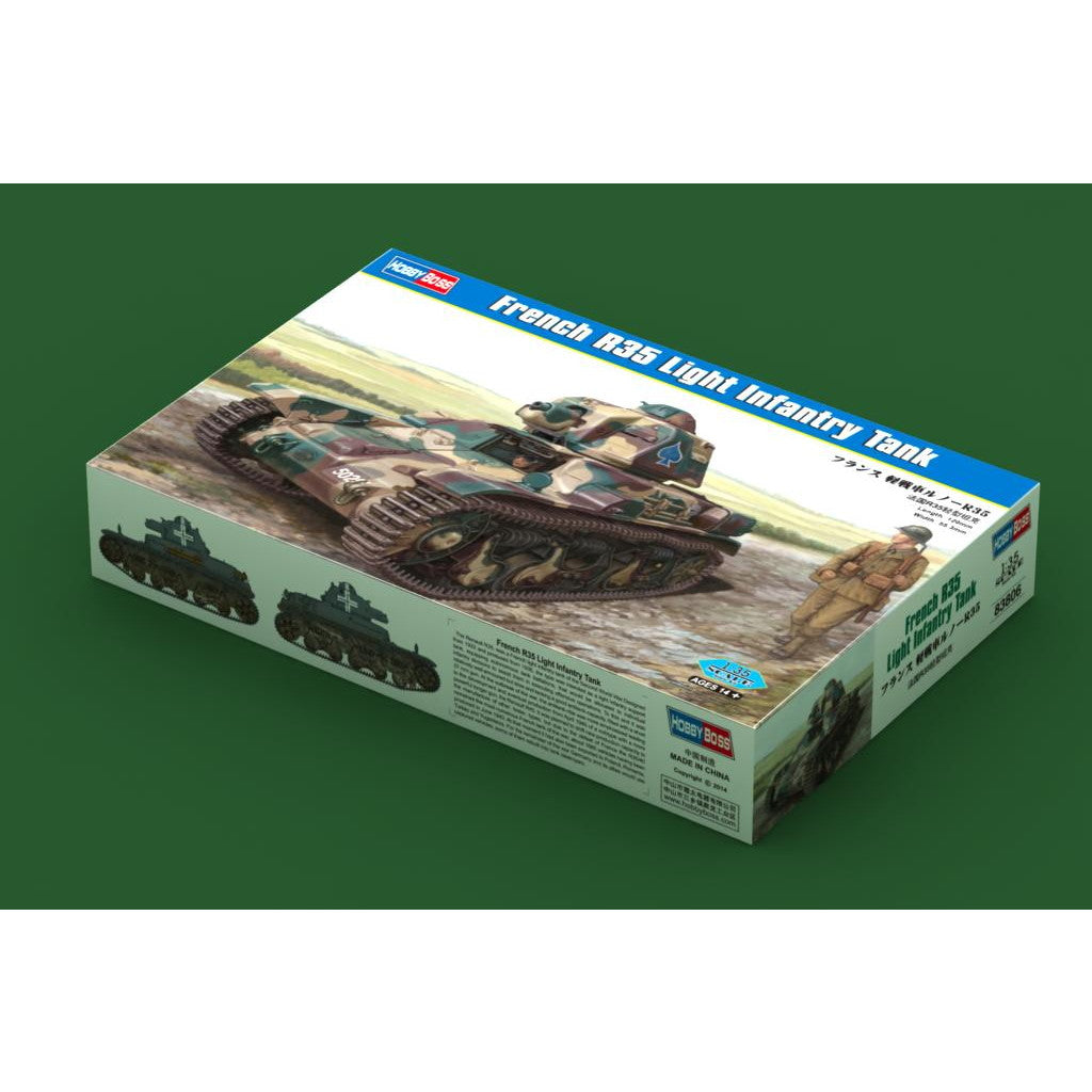 【新品即納】[PTM] (再販) ファイティングヴィークルシリーズ 1/35 フランス軽戦車ルノーR35 プラモデル(83806) HOBBY BOSS(ホビーボス) (20240930)