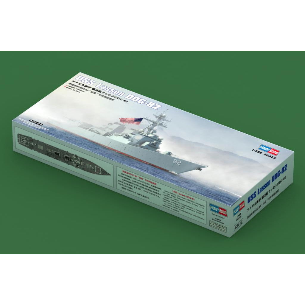 【新品即納】[PTM] (再販) 艦船シリーズ 1/700 アメリカ海軍 駆逐艦ラッセン DDG-82 プラモデル(83412) HOBBY BOSS(ホビーボス) (20240930)