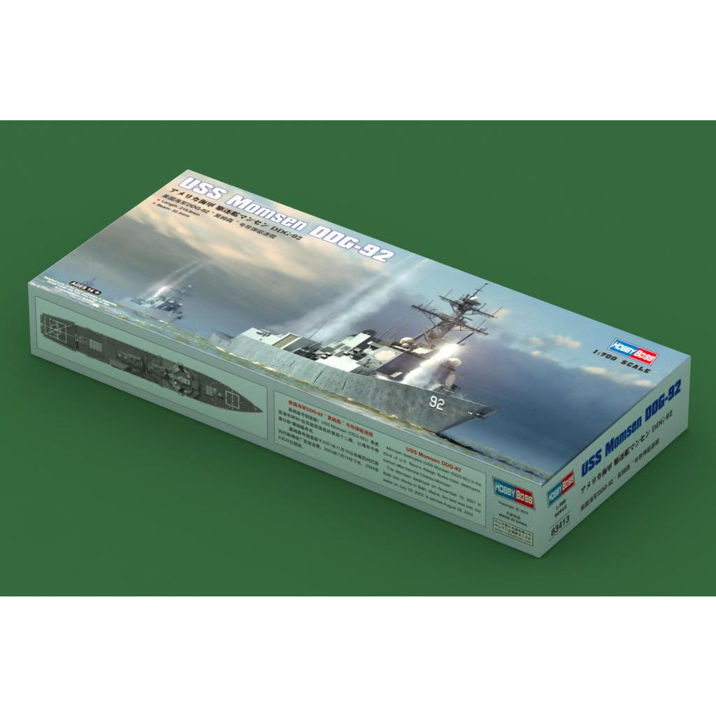 【新品即納】[PTM] (再販) 艦船シリーズ 1/700 アメリカ海軍 駆逐艦マンセン DDG-92 プラモデル(83413) HOBBY BOSS(ホビーボス) (20240930)