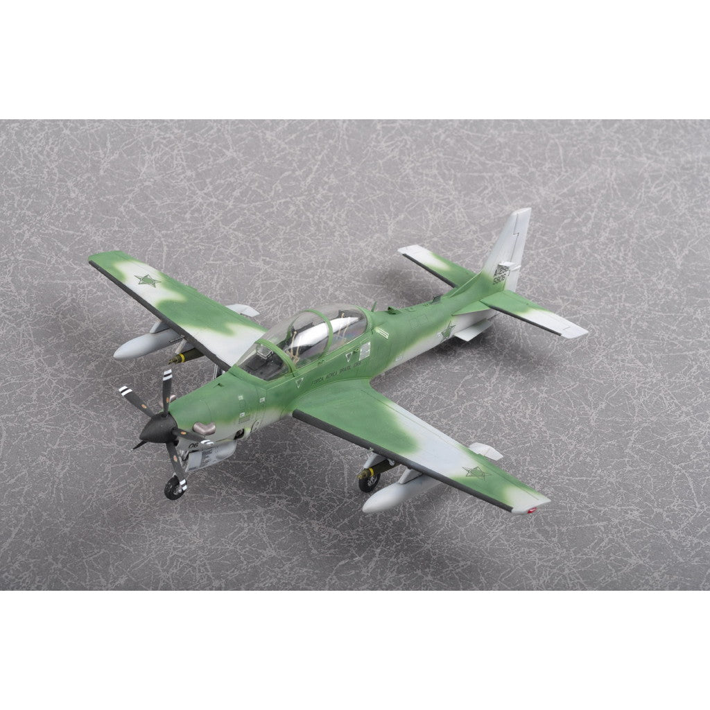【新品即納】[PTM] (再販) エアクラフトシリーズ 1/48 ブラジル空軍 EMB-314 スーパーツカノ プラモデル(81727) HOBBY BOSS(ホビーボス) (20240930)