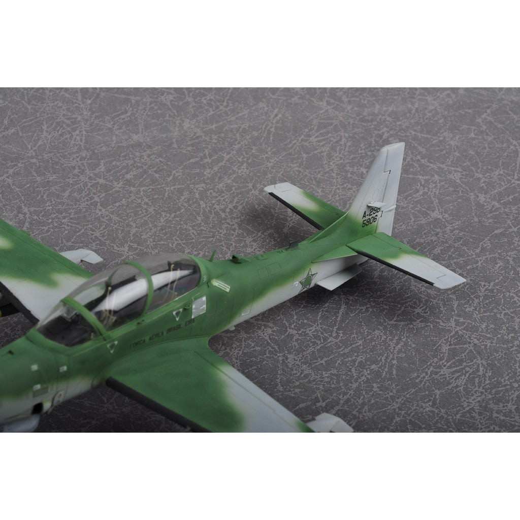【新品即納】[PTM] (再販) エアクラフトシリーズ 1/48 ブラジル空軍 EMB-314 スーパーツカノ プラモデル(81727) HOBBY BOSS(ホビーボス) (20240930)