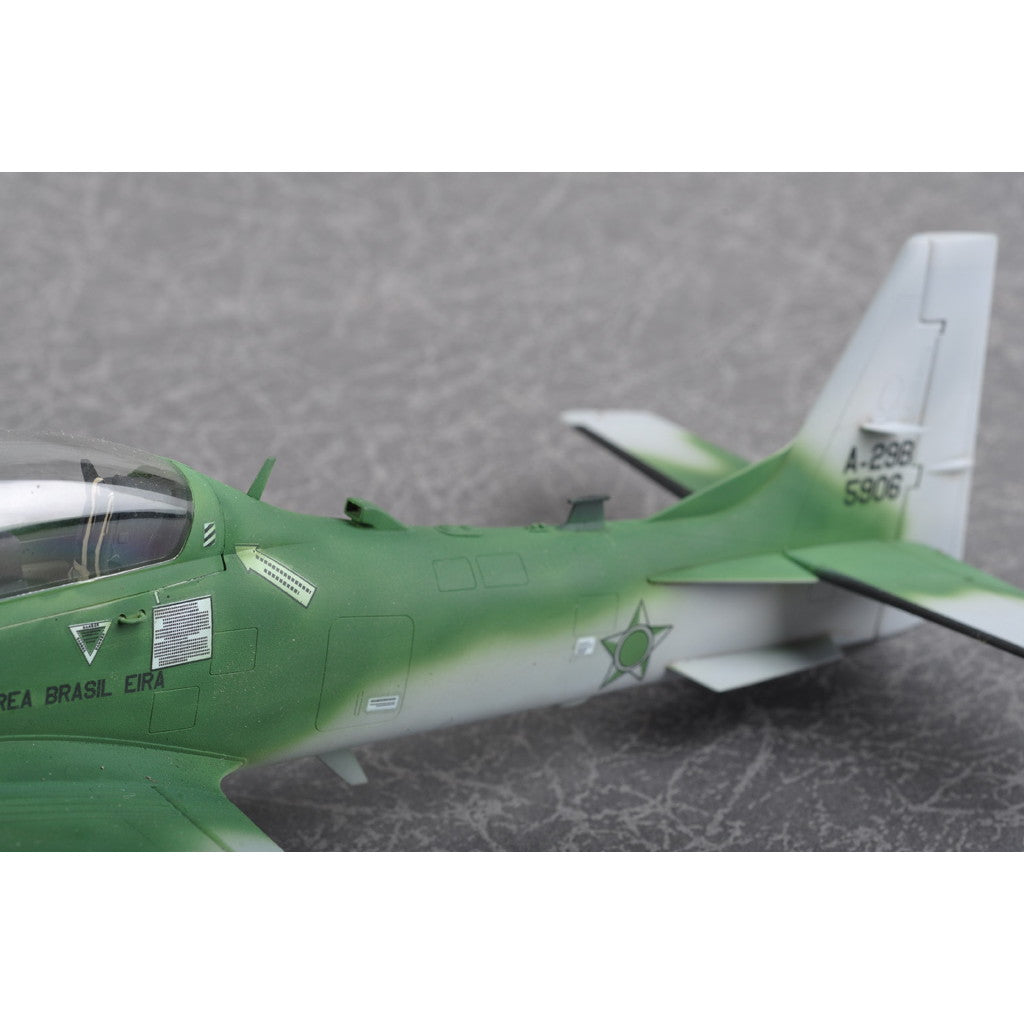 【新品即納】[PTM] (再販) エアクラフトシリーズ 1/48 ブラジル空軍 EMB-314 スーパーツカノ プラモデル(81727) HOBBY BOSS(ホビーボス) (20240930)
