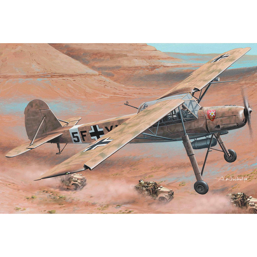 【新品即納】[PTM] (再販) エアクラフトシリーズ 1/35 フィーゼラー Fi 156 C-3/TROP シュトルヒ プラモデル(80181) HOBBY BOSS(ホビーボス) (20240930)
