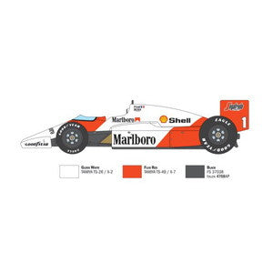 【新品即納】[PTM] (再販) 1/12 マクラーレン MP4/2C (日本語説明書付属) プラモデル(IT4711) ITALERI(イタレリ) (20240831)