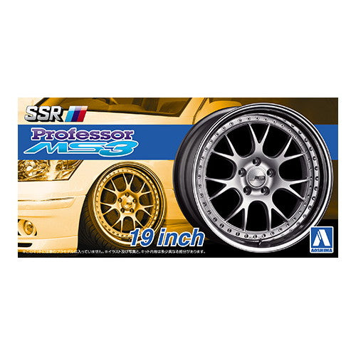【新品即納】[PTM] (再販)ザ・チューンドパーツ No.16 1/24 SSR プロフェッサーMS3 19インチ プラモデル用アクセサリ(052556) アオシマ(20241231)