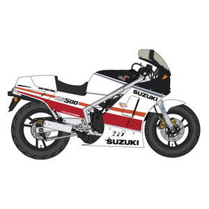 【新品】【お取り寄せ】[PTM] 1/12 スズキ RG500Γ(ガンマ) 後期型 『レッド/ホワイトカラー』 プラモデル(21764) ハセガワ(20241026)