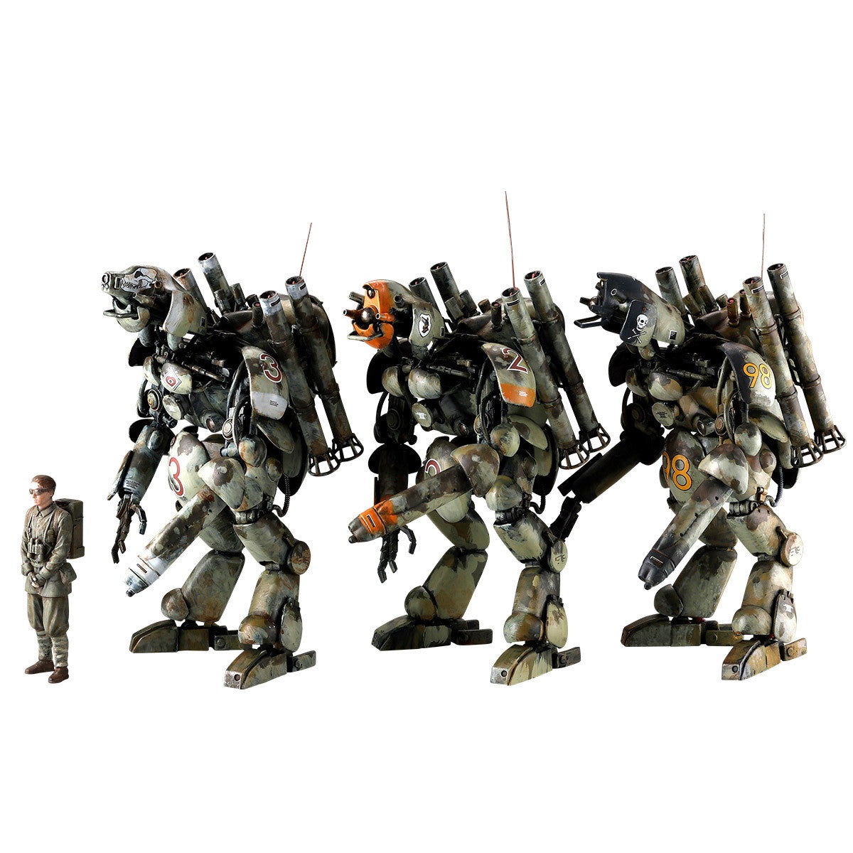 【新品即納】[PTM]ARTPLA 1/35 ファイナルフントセット&ジェリ缶おじさん マシーネンクリーガー プラモデル(AP042) 海洋堂(20241031)