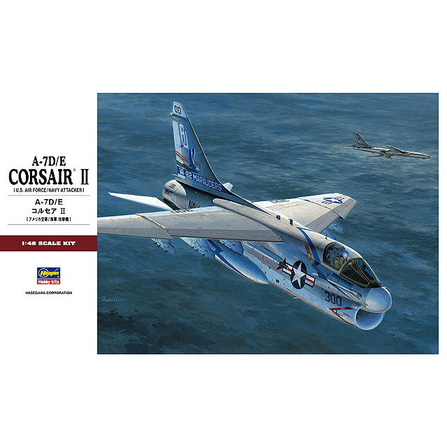 【新品即納】[PTM] (再販) 1/48 A-7D/E コルセアII プラモデル(PT47) ハセガワ(20241031)